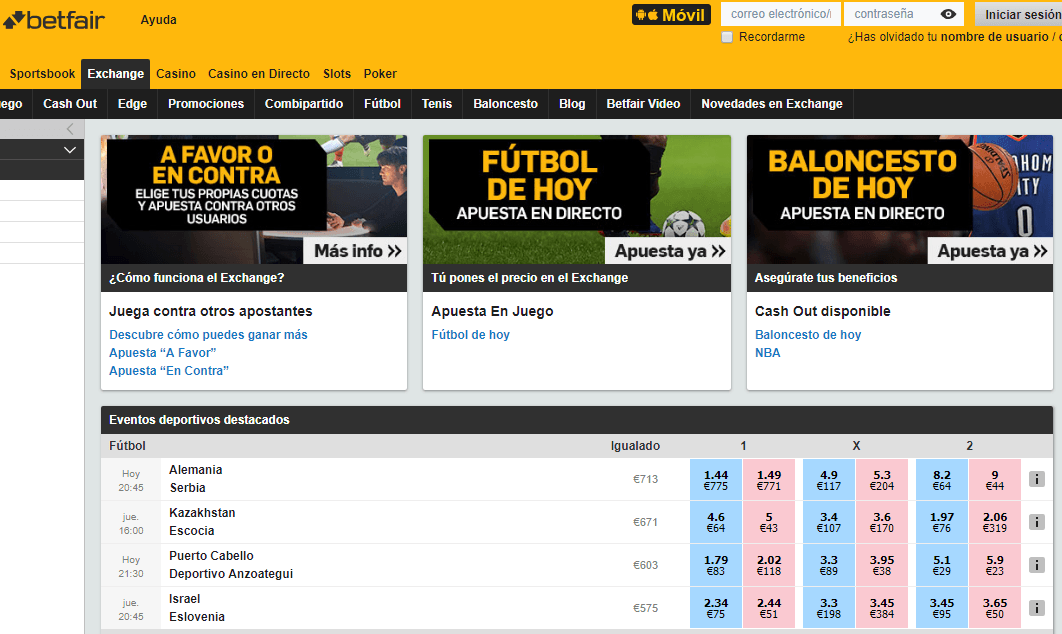 Bonos de Betfair 6