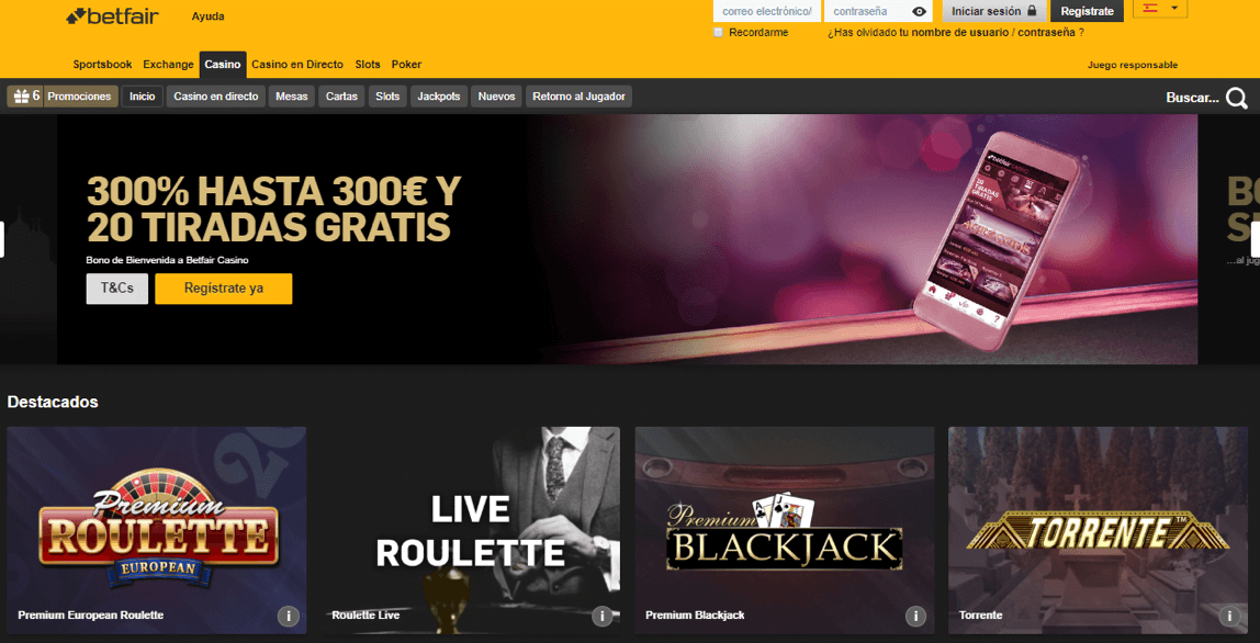 Bonos de Betfair 11