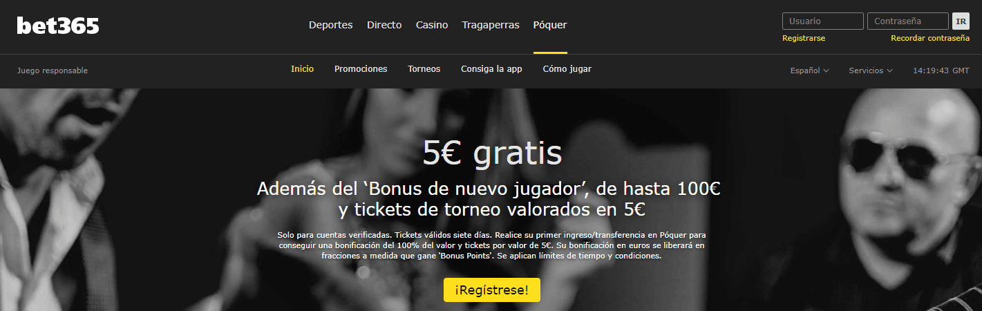Bonos de Bet365 12