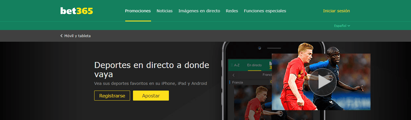 Bonos de Bet365 15