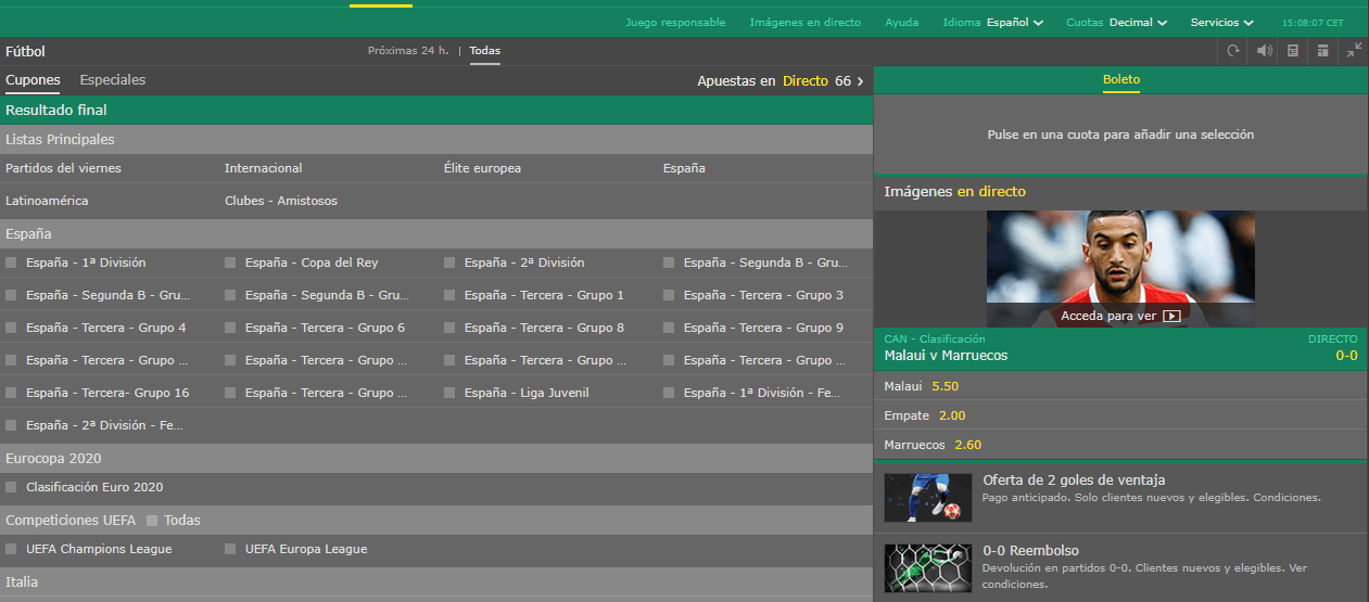 Bonos de Bet365 9