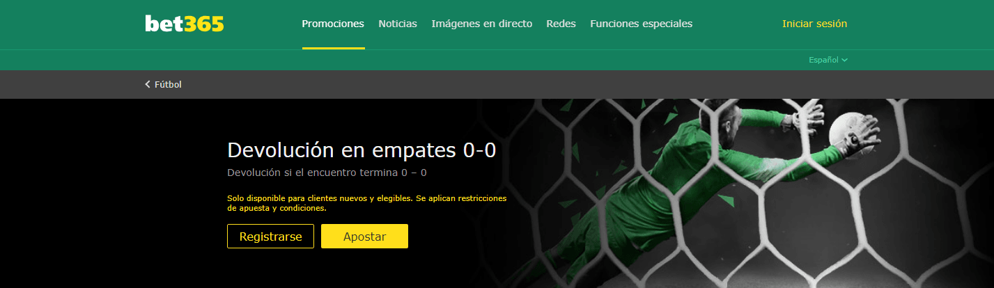 Bonos de Bet365 10